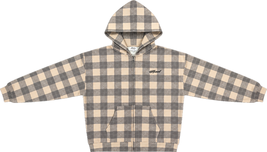 KRUEL "BTG" PLAID HOODIE